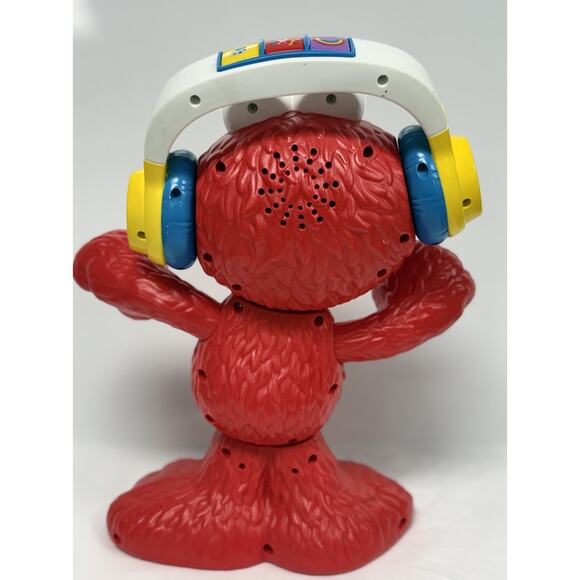 Sesame Street "Let's Dance" ELMO 2017 Hasbro,Headphones Sings, Talks, Dances - Picture 2 of 7